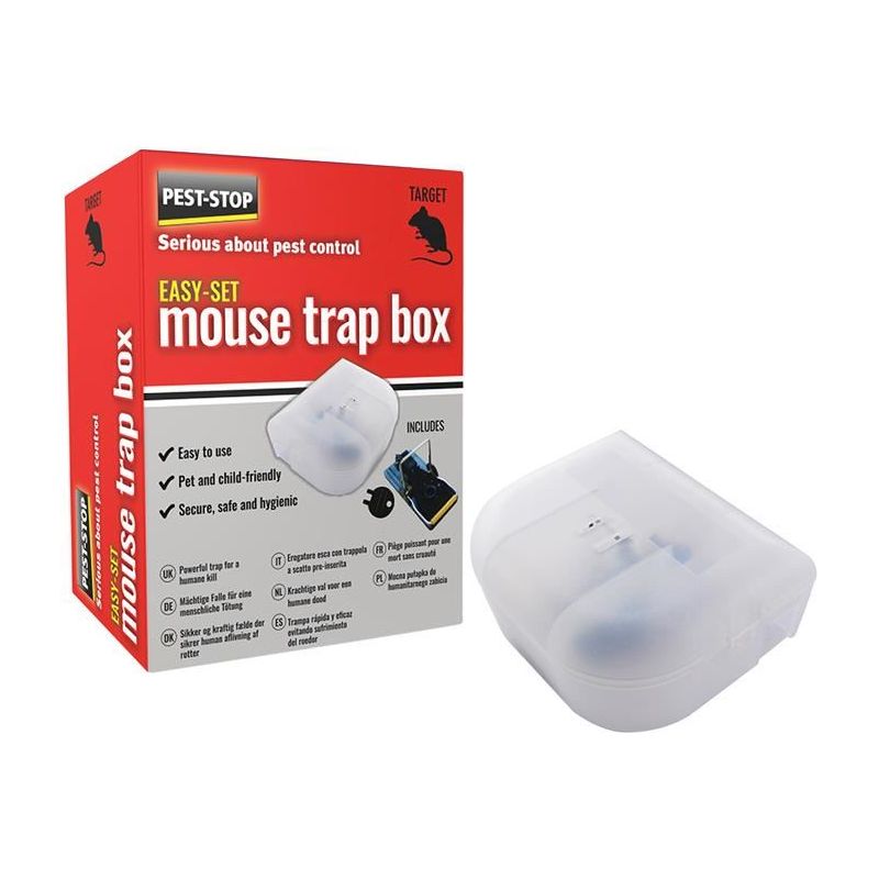 Pest-Stop (Pelsis Group) Easy Set Mouse Trap Box Pest-Stop (Pelsis Group) - Dynamic Drive