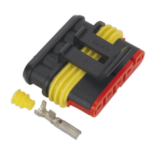 Sealey Superseal Female Connector 5-Way Pack of 3 SSC5F Sealey - Dynamic Drive