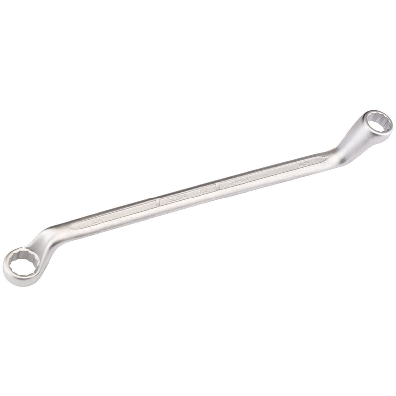 Draper Elora Deep Crank Imperial Ring Spanner, 7/16 x 1/2" 05690 Draper - Dynamic Drive