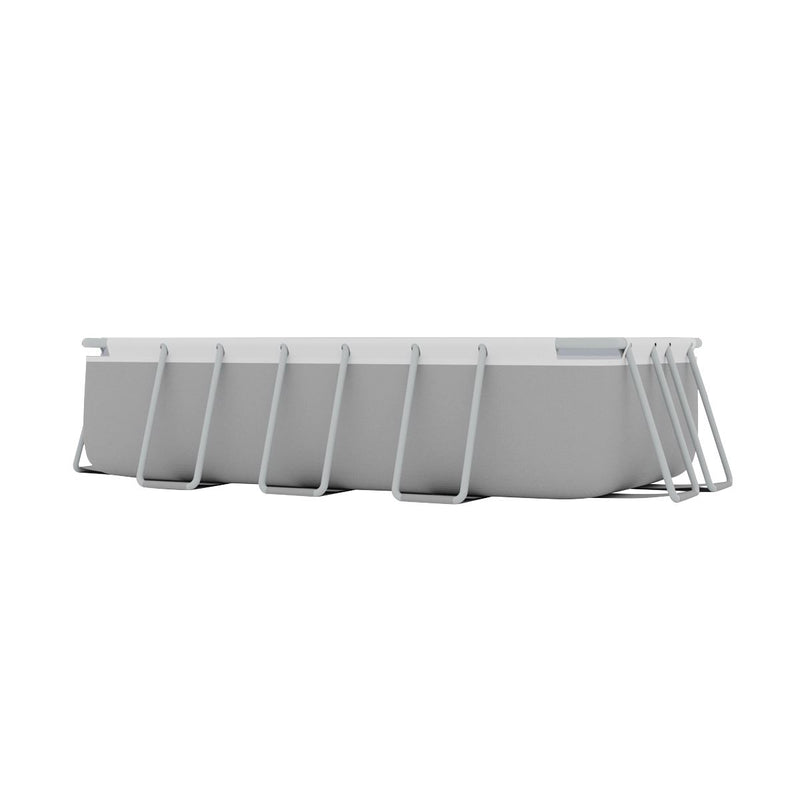 Dellonda Deluxe Steel Frame Swimming Pool with Filter Pump 13ft DL21 Dellonda - Dynamic Drive