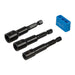 Silverline Magnetic Nut Driver Set 3pce 6, 8 & 10mm Silverline - Dynamic Drive
