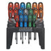 Siegen 44 Piece Screwdriver Allen Key Torx Hex & Bit Tool Set & Storage Stand Seigen by Sealey  - Dynamic Drive