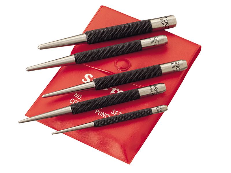 Starrett S117PC Centre Punch Set, 5 Piece Starrett - Dynamic Drive