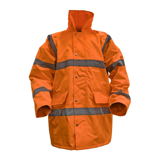 Worksafe Worksafe Hi-Vis Orange Jacket with Quilted Lining - X-Large 806XLO Worksafe - Dynamic Drive