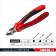 Teng Tools Plier Set TPR Grip TT1 4 Pieces Teng Tools - Dynamic Drive