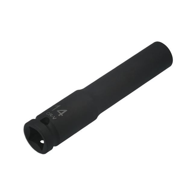 Laser Extra Deep Impact Socket 1/2"D 14mm 7763 Laser - Dynamic Drive