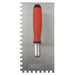 Sealey Stainless Steel 8mm Notched Trowel with Rubber Handle 270mm T7808 Sealey - Dynamic Drive