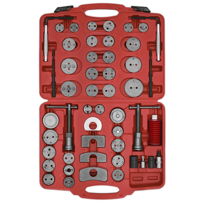 Sealey Brake Piston Wind-Back Tool Kit 50pc VS0287 Sealey - Dynamic Drive