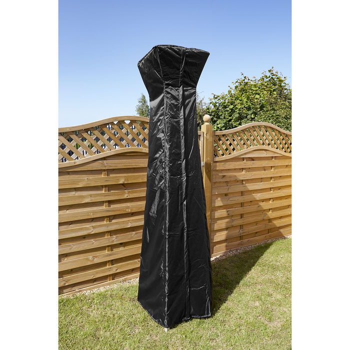 Dellonda Water-Resistant Tower Patio Heater Cover - Black Dellonda  - Dynamic Drive