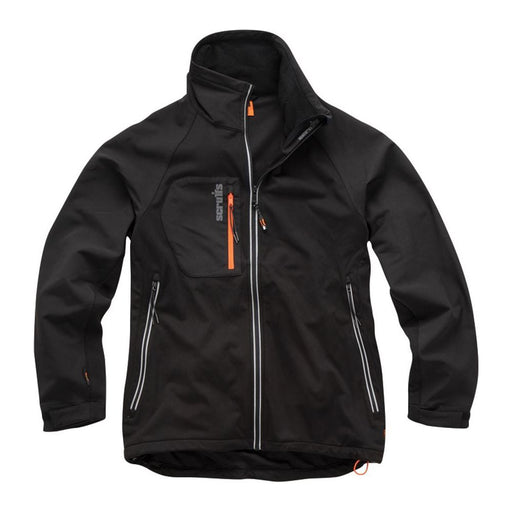 Scruffs Trade Flex Softshell Jacket Black XXL Scruffs - Dynamic Drive