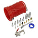 Sealey Air Blow Gun Kit 19pc 7m Coiled Air Hose Quick Couplers 1/4" BSP PCL Sealey  - Dynamic Drive