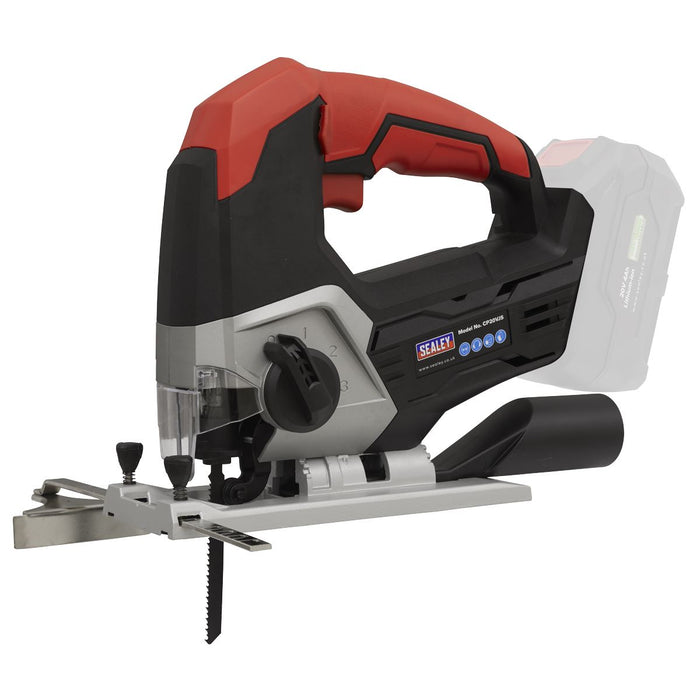 Sealey SV20 Series Cordless Jigsaw Kit 20V 2Ah CP20VJSKIT1 Sealey - Dynamic Drive