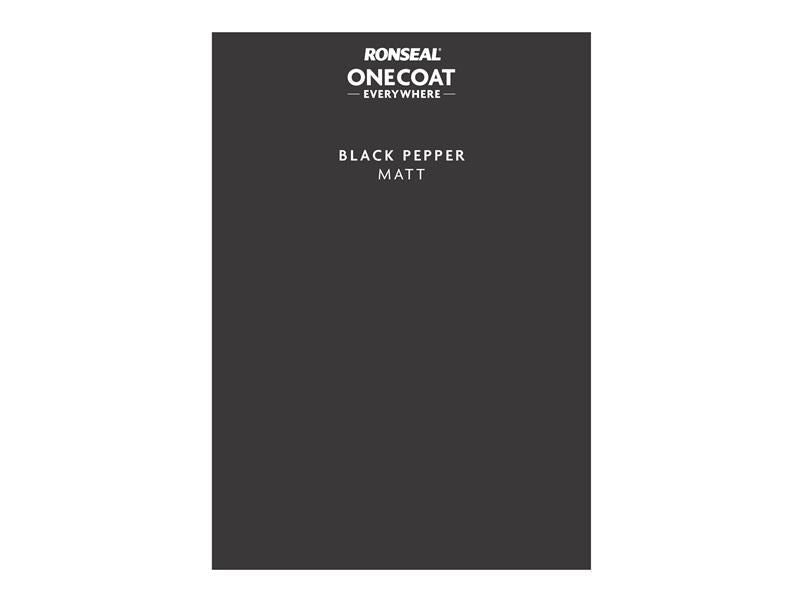 Ronseal Peel & Stick Everywhere Black Pepper Ronseal - Dynamic Drive