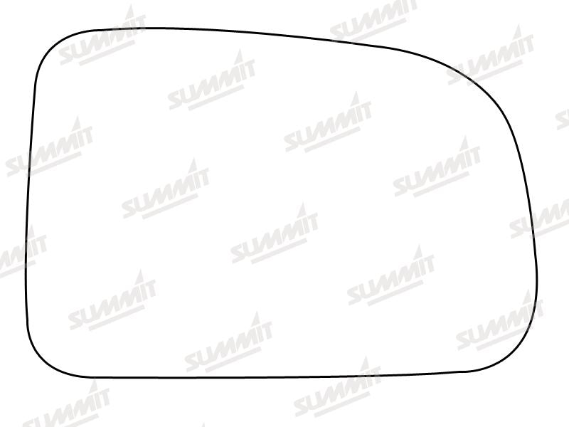 Summit Stick-On Standard Mirror Glass fits Honda HRV 99 on RHS Summit - Dynamic Drive