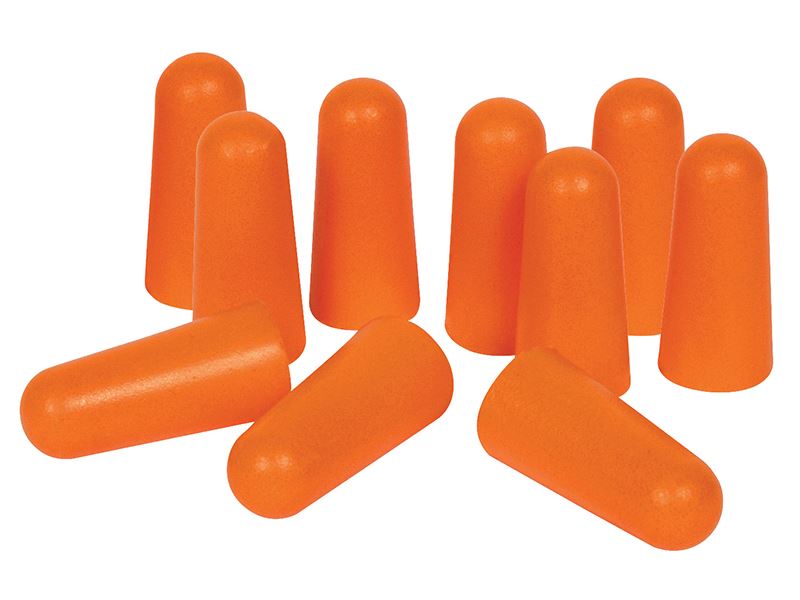 Vitrex Tapered Disposable Earplugs SNR 33 dB (5 Pairs) Vitrex - Dynamic Drive