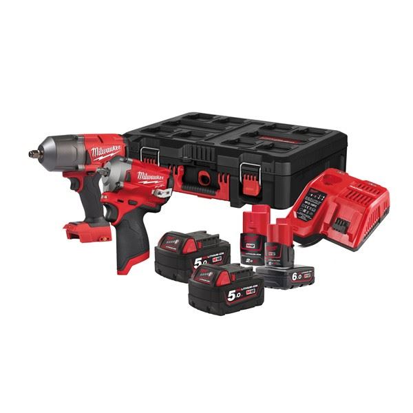 Milwaukee M18/M12 Fuel Automotive Powerpack (Kit) 4933471745 Milwaukee - Dynamic Drive