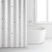 Shower Curtain White & Cells 2348 Rayen - Dynamic Drive