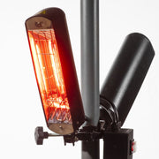 Dellonda Folding Parasol Patio Infrared Heater Dellonda  - Dynamic Drive