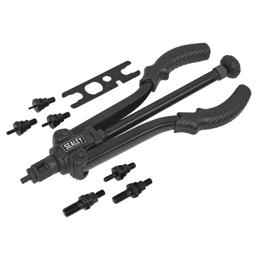 Sealey Medium-Arm Quick Release Threaded Nut Riveter AK3988 Sealey - Dynamic Drive