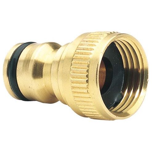 Draper Brass Garden Hose Tap Connector, 1/2" 36197 Draper - Dynamic Drive