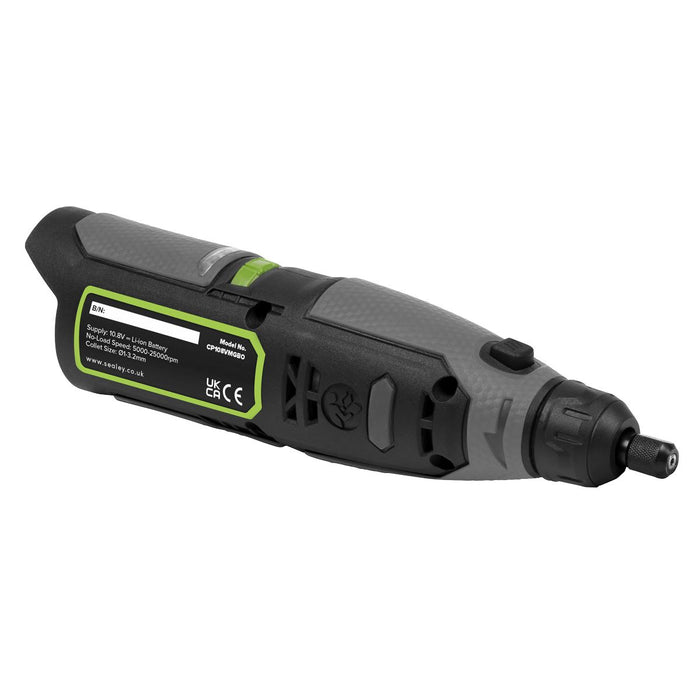 Sealey Multipurpose Mini Grinder & 50pc Accessory Kit 10.8V SV10.8 Series Body O Sealey - Dynamic Drive