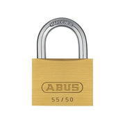 Abus Mechanical 55/50mm Brass Padlock Keyed Alike 5501 ABUS Mechanical - Dynamic Drive