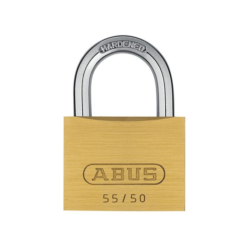 Abus Mechanical 55/50mm Brass Padlock Keyed Alike 5501 ABUS Mechanical - Dynamic Drive