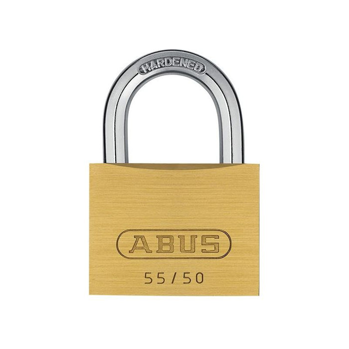 Abus Mechanical 55/50mm Brass Padlock Keyed Alike 5501 ABUS Mechanical - Dynamic Drive