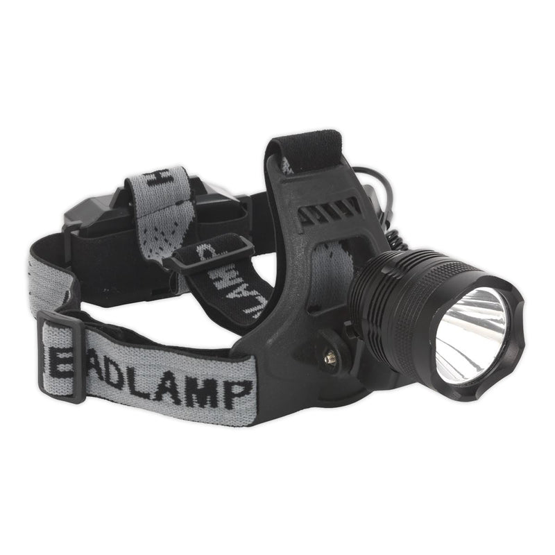 Sealey Head Torch 3W CREE LED Rechargeable HT105LED Sealey  - Dynamic Drive