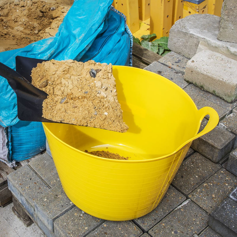 Sealey Heavy-Duty Flexi Tub 40L Yellow SFT40Y Sealey - Dynamic Drive