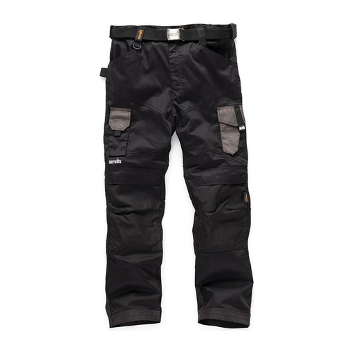 Scruffs Pro Flex Trousers Black 32S Scruffs - Dynamic Drive