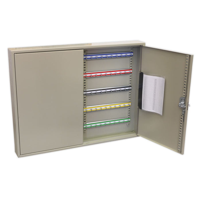 Sealey Key Cabinet 100 Key Capacity Wide SKC100W Sealey - Dynamic Drive