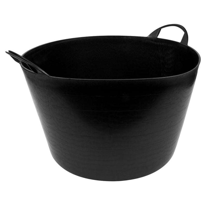 Sealey Heavy-Duty Flexi Tub 65L Black SFT65 Sealey - Dynamic Drive