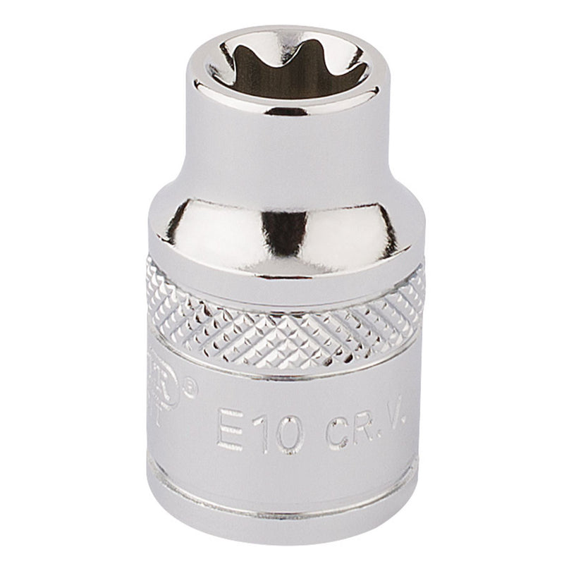 Draper TX-STAR Socket, 3/8" Sq. Dr., E10 34133 Draper - Dynamic Drive