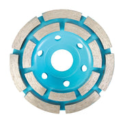 Silverline Diamond Grinding Wheel 100 x 22.23mm Double Row Silverline - Dynamic Drive