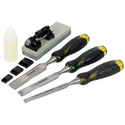 Roughneck Bevel Edge Chisel & Sharpening Kit, 6 piece Roughneck - Dynamic Drive