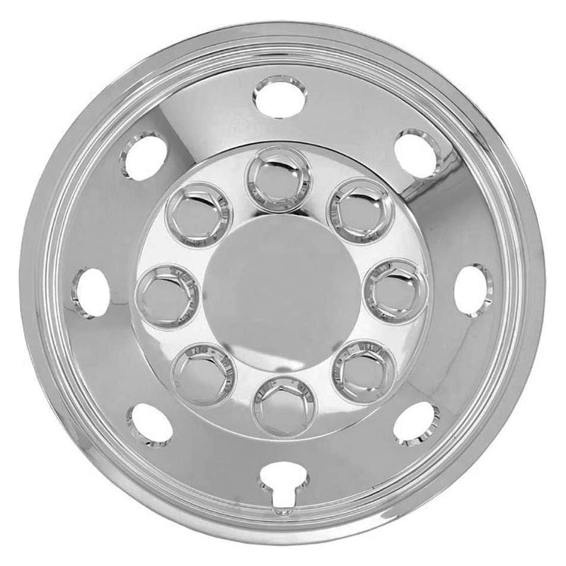 602C 15" Bulbous Chrome Wheeltrim Milenco - Dynamic Drive