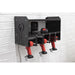 Sealey Power Tool Storage Rack PTSR5 Wall Mounted Store upto 5 Tools Sealey  - Dynamic Drive