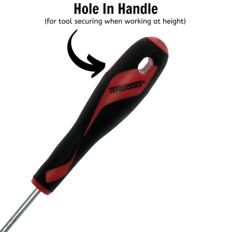 Teng Tools TX Screwdriver TX6 x 75mm S Teng Tools - Dynamic Drive