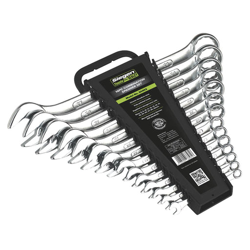 Sealey Combination Spanner Set 14pc Metric S0402 Siegen by Sealey - Dynamic Drive