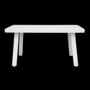 Dellonda Kyoto White 3 Piece Outdoor Garden Corner Sofa & Coffee Table Set Dellonda  - Dynamic Drive