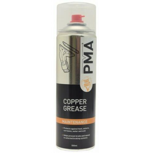 2x PMA Copper Grease High Temperature Aerosol Maintenance Spray 500ml COPGR PMA - Dynamic Drive