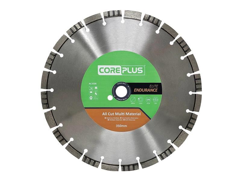 Coreplus AC350E Elite All Cut Multi-Material Diamond Blade 350mm CorePlus - Dynamic Drive