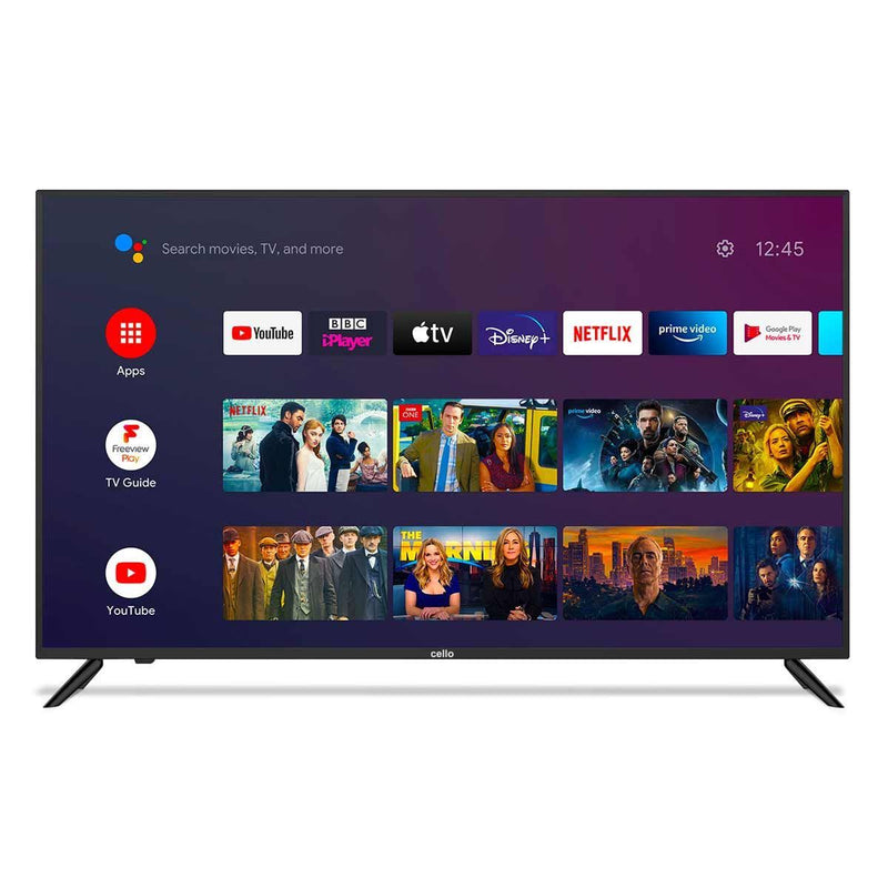 50" Android Smart Freeview 4K TV for Caravans/Motorhomes by Cello Cello - Dynamic Drive