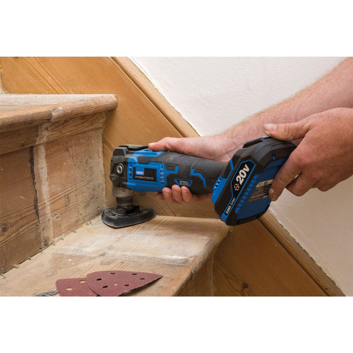 Draper Storm Force 20V Oscillating Multi-Tool (Sold Bare) 89482 Draper - Dynamic Drive