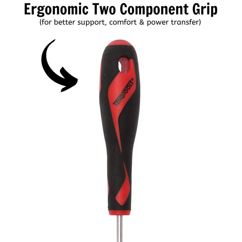 Teng Tools Flat Screwdriver 0.6 x 3.5 x 100mm S Teng Tools - Dynamic Drive