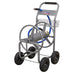 Heavy-Duty Hose Reel Cart with 5m Heavy-Duty Ø19mm Hot & Cold Rubber Water Hose Sealey - Dynamic Drive