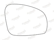 Summit Stick-On Standard Mirror Glass fits Skoda Fabia Roomster RHS Summit - Dynamic Drive