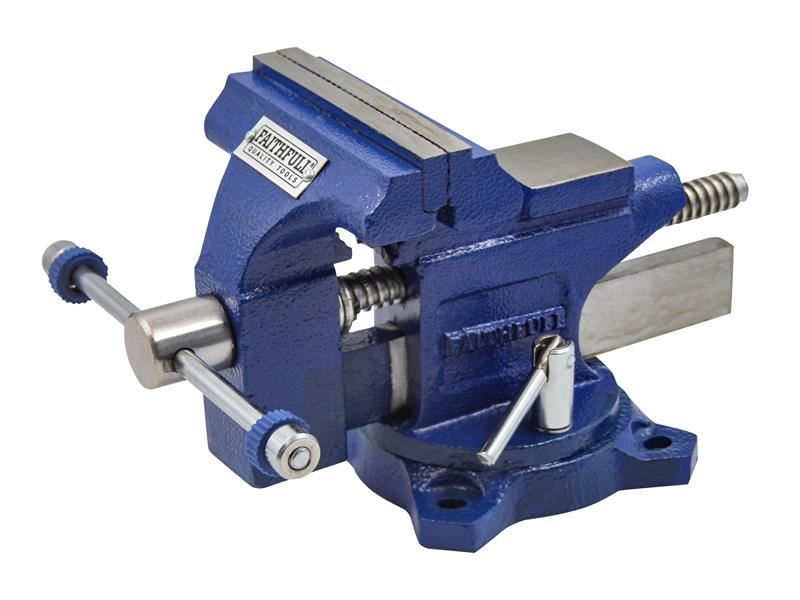 Faithfull Light-Duty Mechanics Vice 100mm (4in) Faithfull - Dynamic Drive