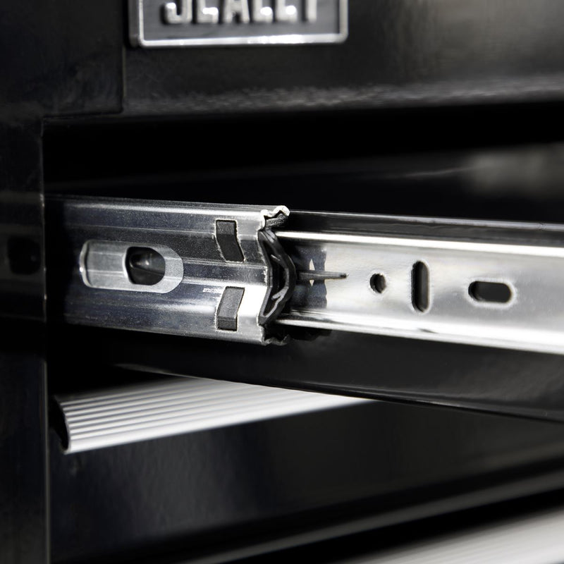 Sealey Rollcab 6 Drawer with Ball-Bearing Slides Black AP226B Sealey - Dynamic Drive